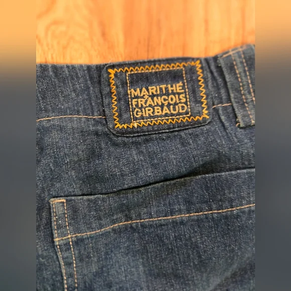 Vintage 90s Girbaud Denim Shuttle Shorts Mens Size 36 Blue Denim Skate - Picture 6 of 8